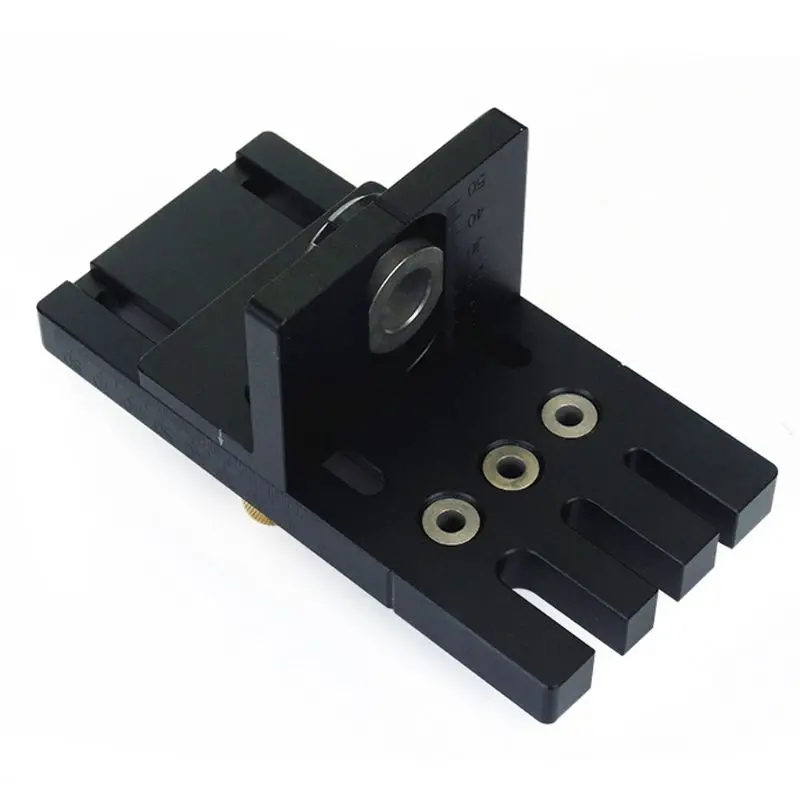 

08450-S Aluminum Alloy 6061 Hole Opener 3-in-1 Positioning Tool Drill Guide Woodworking Accessories