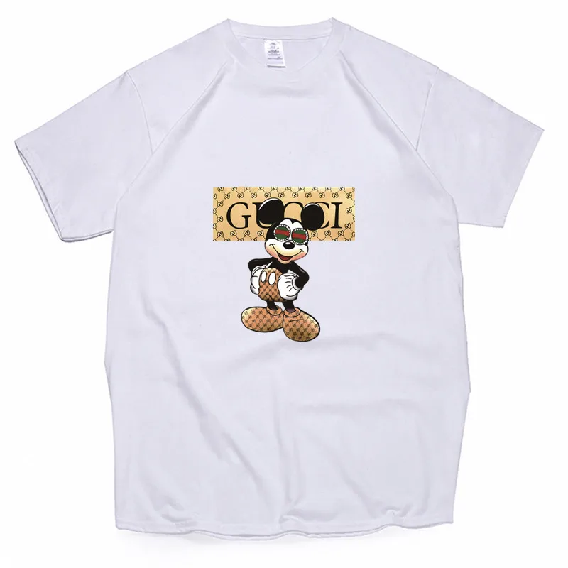 

Women Funny Mouse Print Tshirt Casual T-shirt Summer Fashion Short Sleeved Letter Graphics Harajuku Top Tee Female Drop Shipping