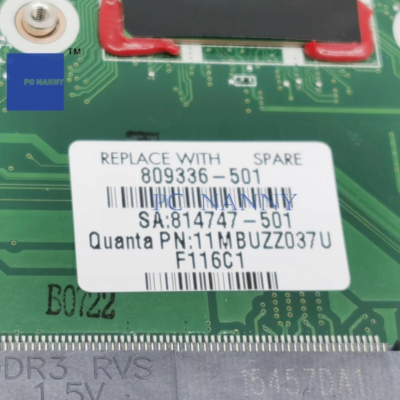 Подлинная для ноутбука HP Pavilion 15-AB 15-AB039CY 809336-501 809336-601 809336-001-материнская плата UMA