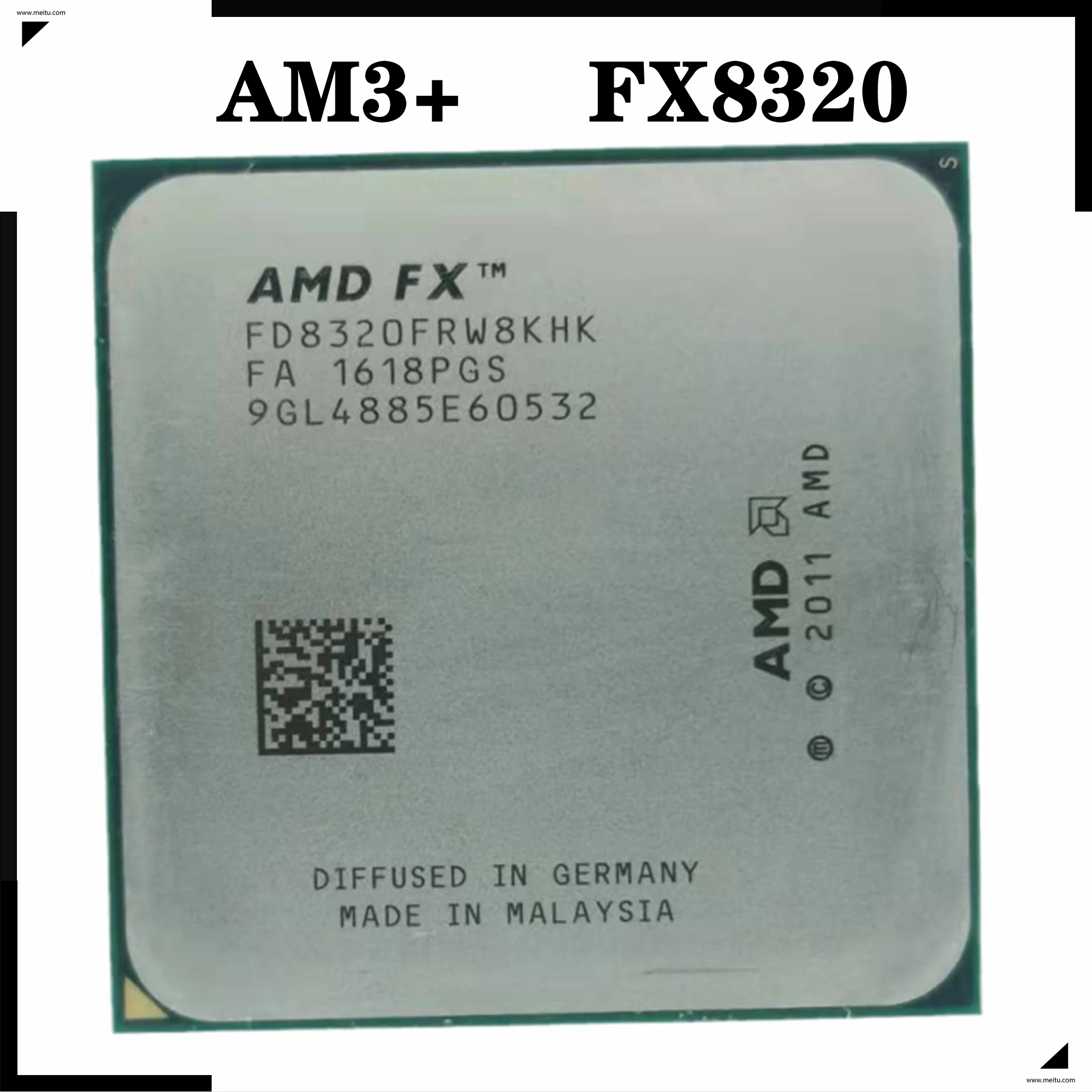 Desktop CPU FX-Series FX-8320 FX 8320 3.5 GHz Eight-Core Processor FD8320FRW8KHK Socket AM3+ | Компьютеры и офис