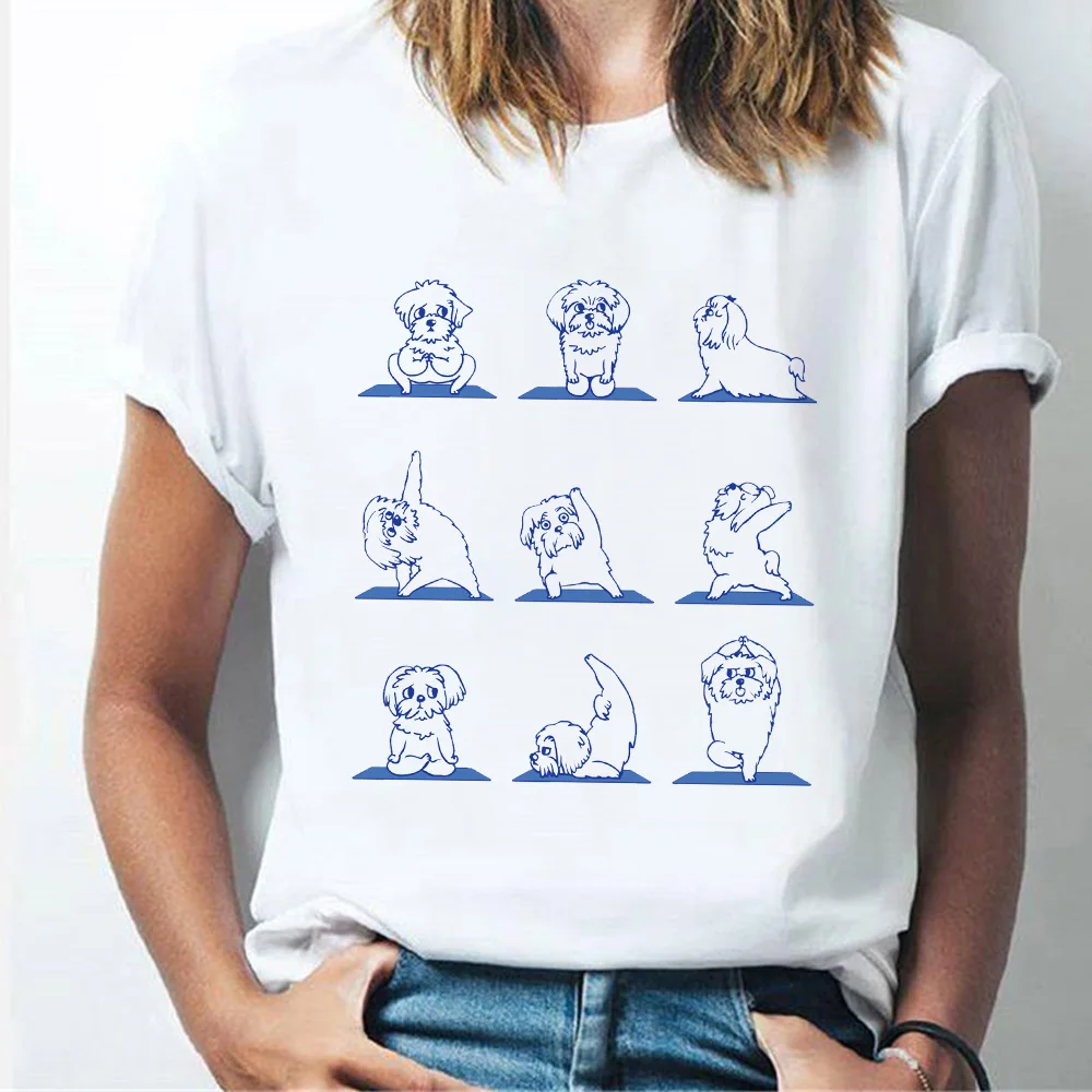 

2022 Woman T-shirt Loose Tees Round Neck Women Streetwear Funny Harajuku Short Sleeve Top Female T-shirt Basic Clothes