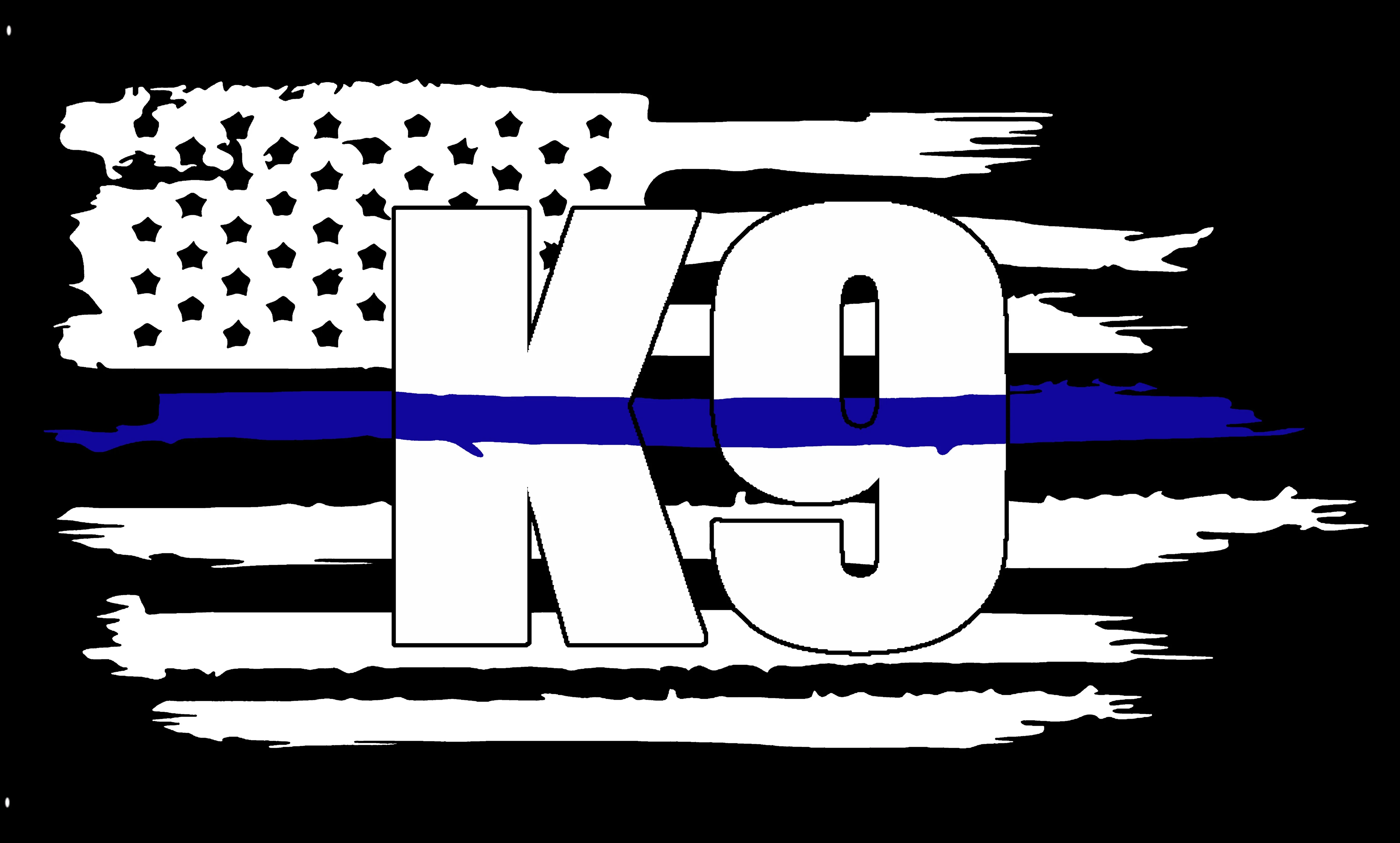 

Free Shipping 3d Printing Custom Fashionable Decoration K9 Flag