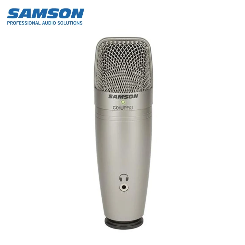 Samson C01U Pro USB Студийный конденсаторный микрофон с мониторингом в реальном времени