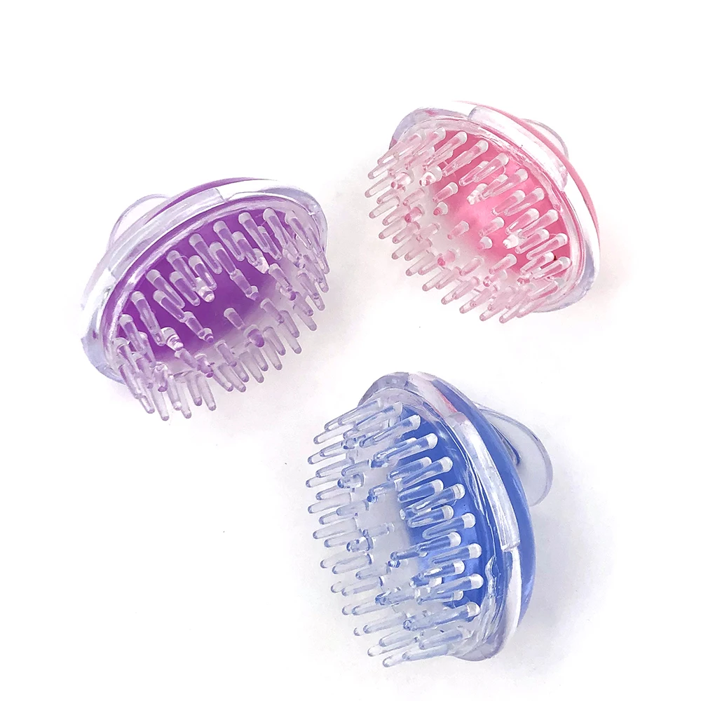 Силиконовый массажер для головы и тела Шампунь Щетка массажа Уход за волосами
