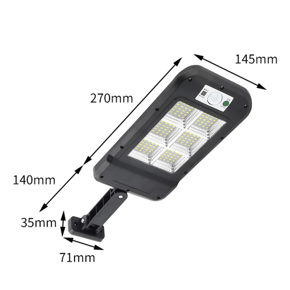 

Outdoor Lighting COB LED Solar Street Wall Light PIR Motion Sensor Dimmable Lamp High-quality Solar Garden Lights Street Lamps