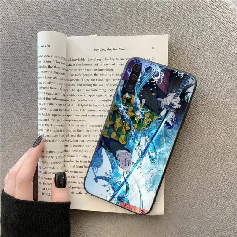 

Anime Demon Slayer Phone Case For Samsung galaxy S 9 10 20 A 10 21 30 31 40 50 51 71 s note 20 j 4 2018 plus