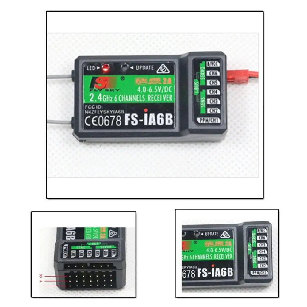

Flysky 2.4G 6CH FS-iA6B Receiver PPM Output With iBus Port