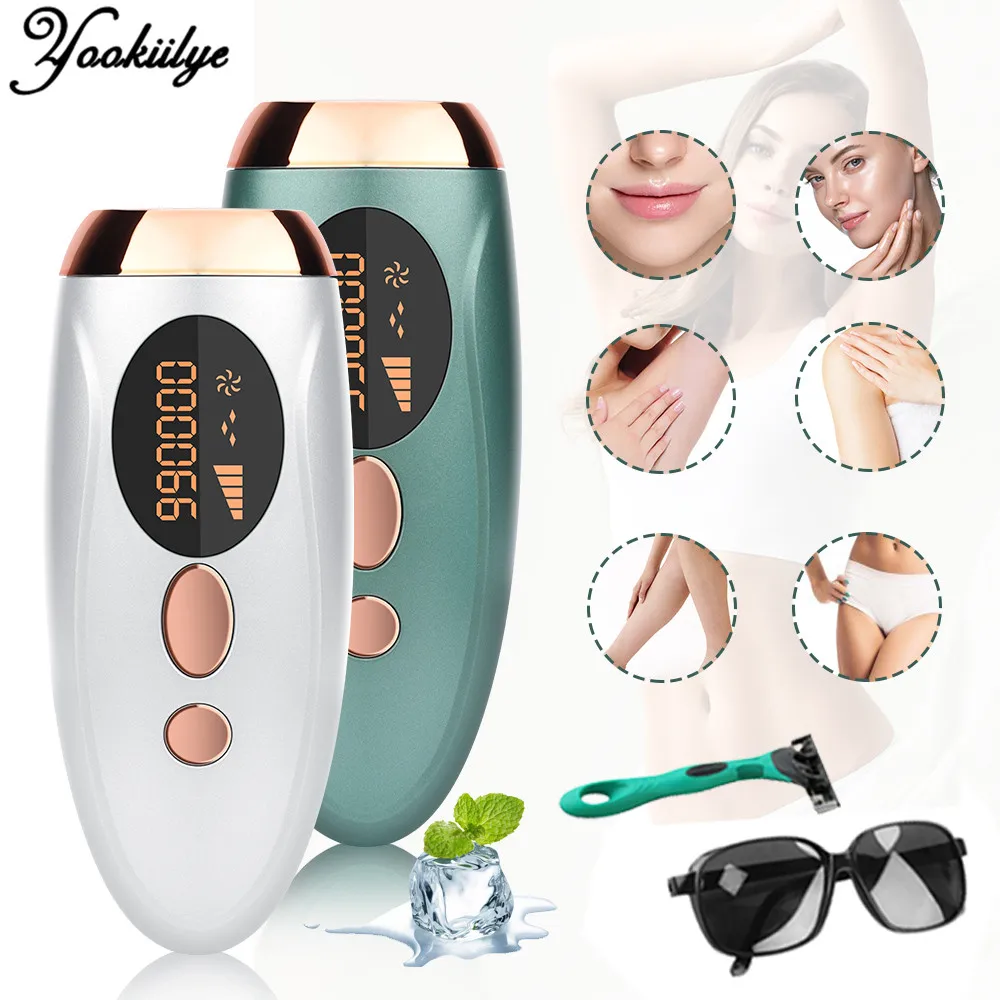 

990000 Flashes IPL Laser Hair Removal Device Professional Permanent Laser Epilator for Women Body Painless Hair Trimmer Epilator