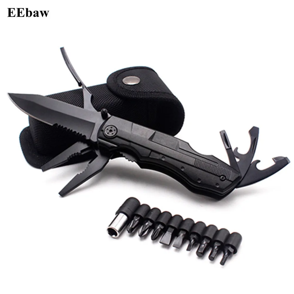 

Multifunction Swiss Folding Knife Plier Stainless Steel Army Knives Pocket Hunting Outdoor Camping Survival Knife Tool