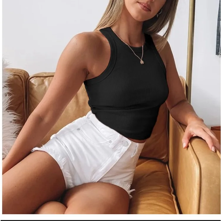 

Women Tank Crop Y2k Top Seamless Underwear Female Crop Tops Sexy Lingerie Intimates with Removable Padded Camisole Femme Angels