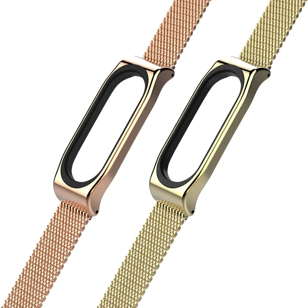 Новый браслет mi jobs Band 3 ремешок для Xiaomi умный из черного металла | Наручные часы