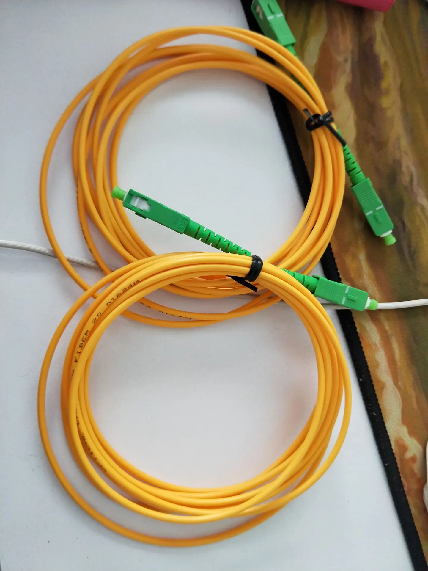 Шнур SC Оптического кабеля FTTH оптический патч-корд-оптический патч-корд G657a-Fiber