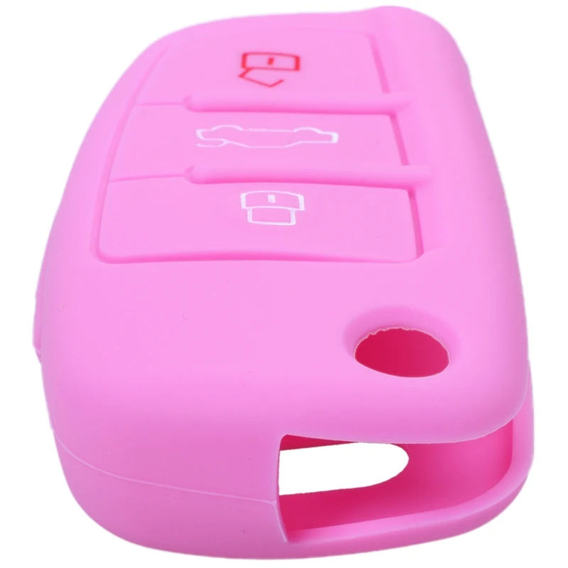 3 кнопочный силиконовый флип-чехол с дистанционным управлением для автомобиля Fob