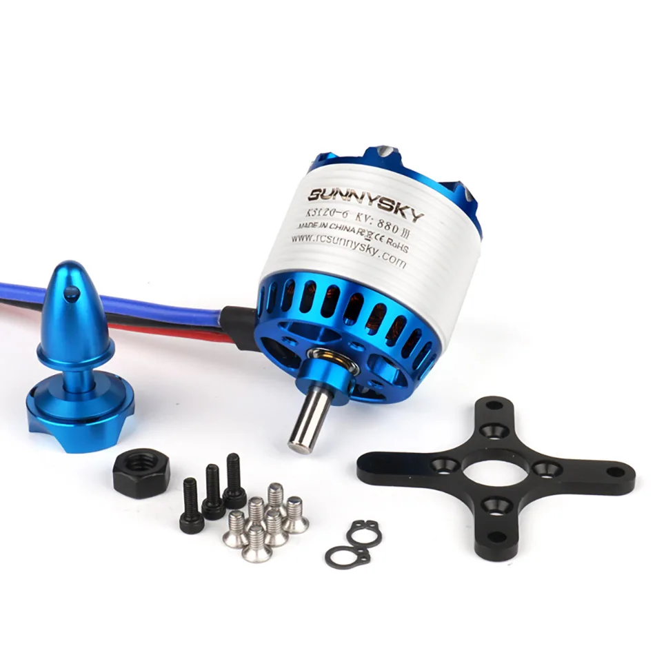SUNNYSKY X3120 III 585KV 760KV 880KV 1025KV бесщеточный двигатель для радиоуправляемых