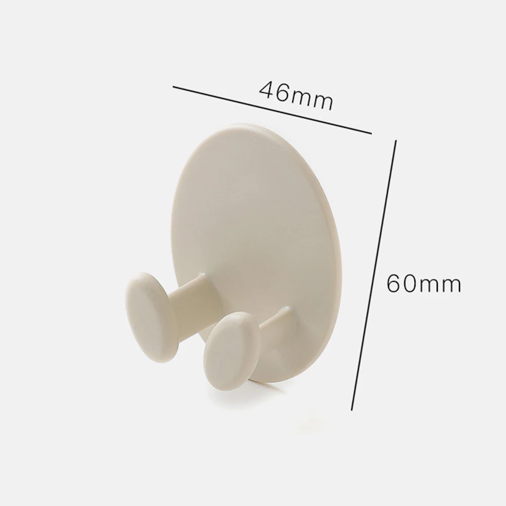 

2pcs Strong Adhesive Hook Power Plug Socket Hanger Holder Wall Hanger Power Plug Hook for Bathroom Kitchen Organizer