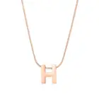 Простое Ожерелье с надписью Happy Girl, подвеска из нержавеющей стали, цвета розового золота, очаровательные ювелирные изделия для девочек, женский подарок