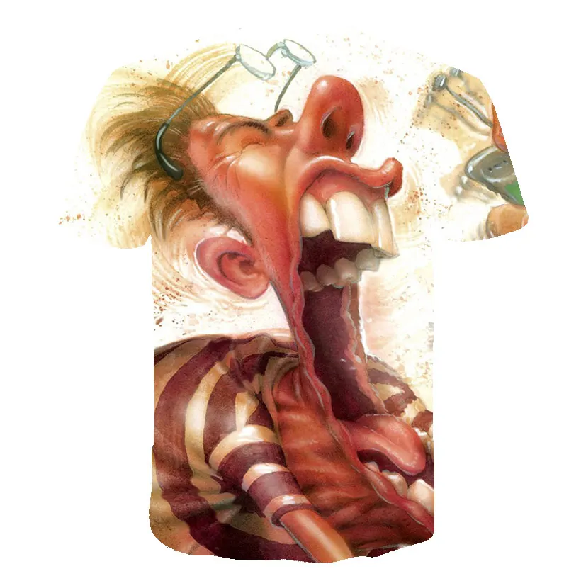 

Anime Funny Pattern 3D Printing Children Boy And Girl T-Shirt Street Entertainment Novelty t shirt O-Neck Casual Baby Tops 2021