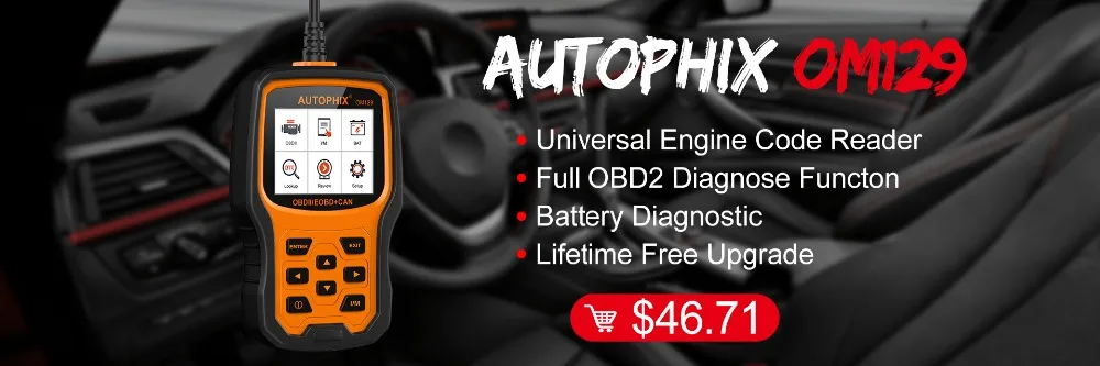 Autophix OM123 сканер для диагностики авто обд 2 диагностика автомобильный сканер для диагностики OBD 2 диагностика авто сканер ODB код считыватель обд сканер для авто PK ELM327 1,5 CR3001