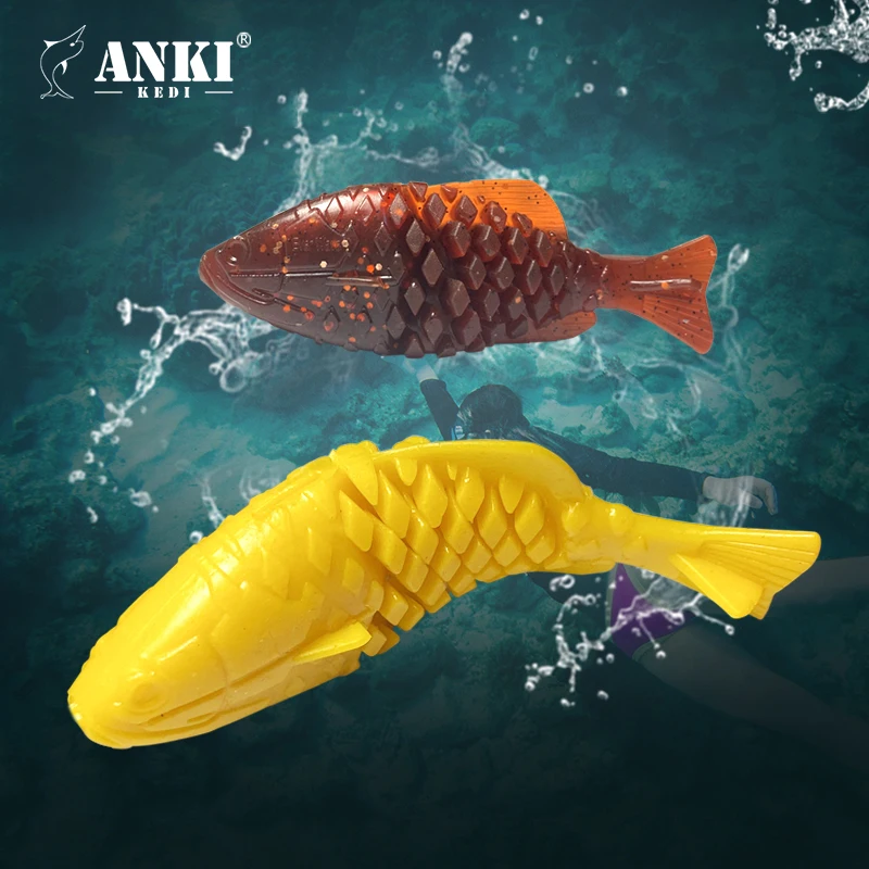 Мягкие приманки для морской рыбалки 90 мм силиконовые искусственные ловли