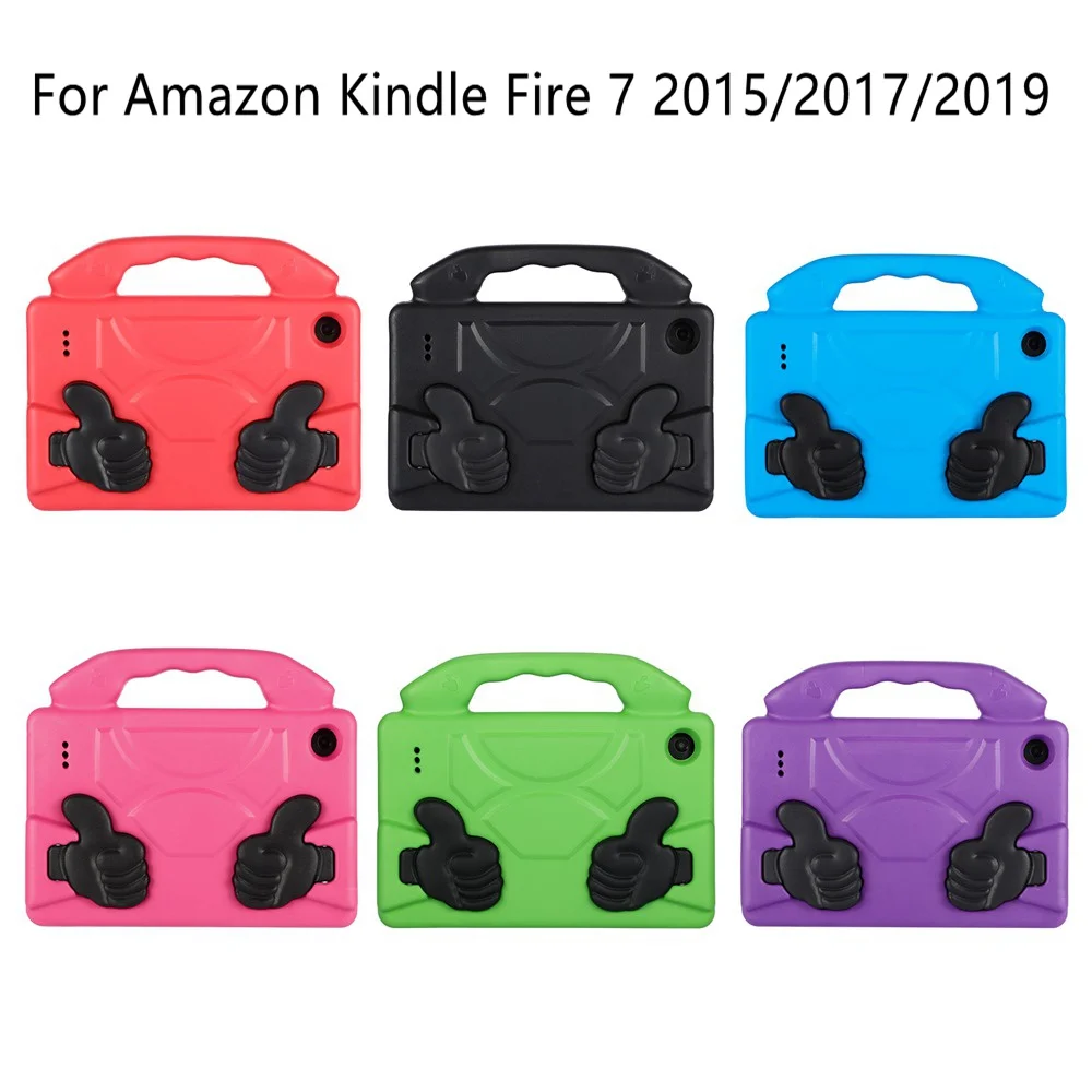 Для Amazon Kindle Fire 7 2019 чехол для детей планшета защитный противоударный EVA ручная