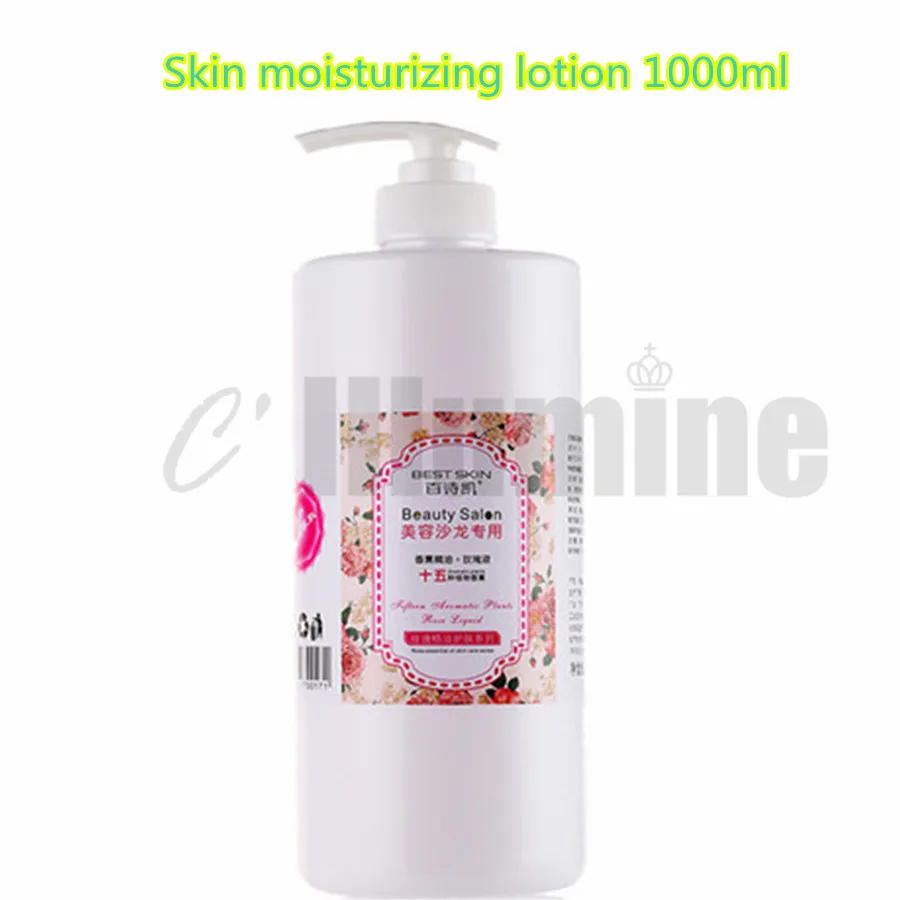 Aromatherapy Rose Essential Lotion Skin Moisturizing SPA Beauty Salon Equipment for Face And body 1000ml