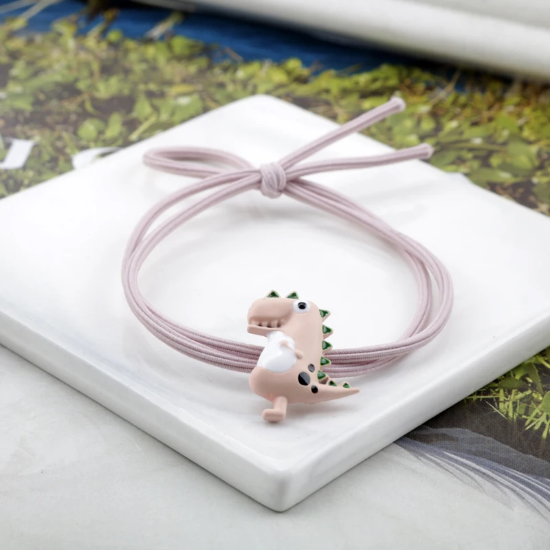 Эластичная резинка для волос маленьких девочек милая мультяшная под крокодила