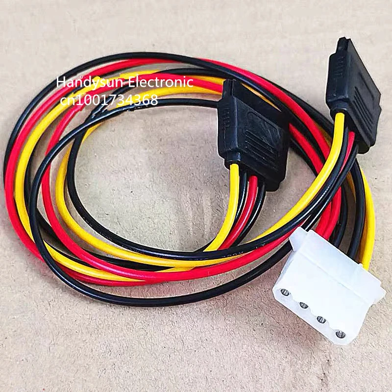 4 контактный разъем IDE Female Molex на 2 гнезда Serial ATA SATA Двойной 15 Y образный сплиттер