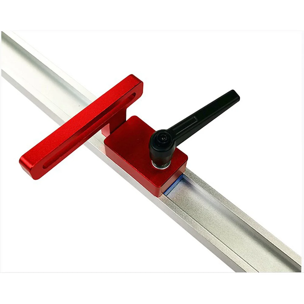 T-slot T-track Stop Miter Gauge Table Saw Aluminium Profile Aluminium Alloy T-tracks Chute Limiter Woodworking Tools 30/45/75