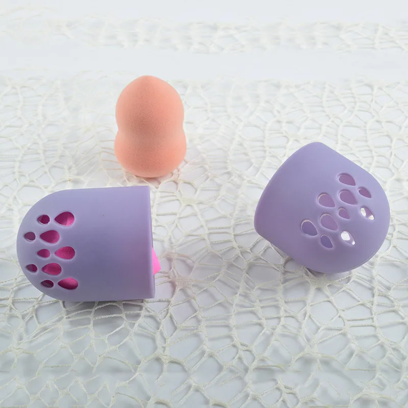 Мягкий силиконовый держатель для сушки пудры яичная подставка коврик красоты