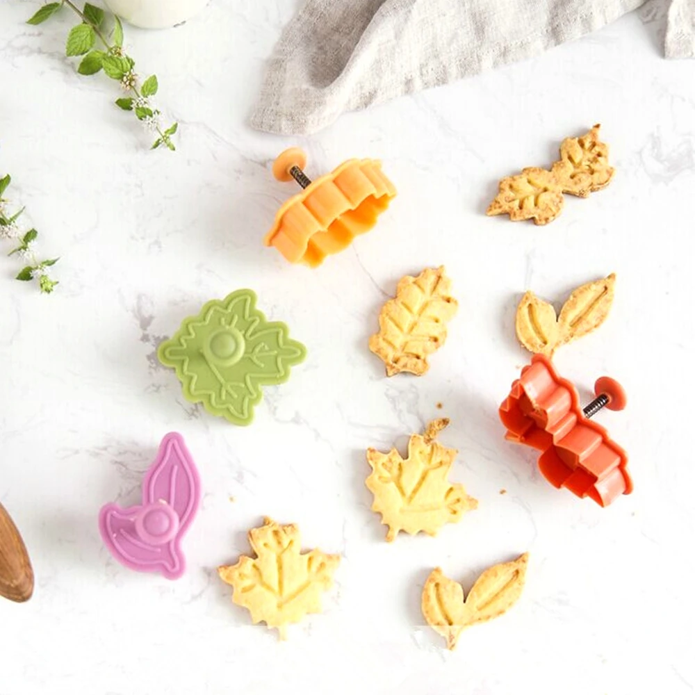 Форма листа пластиковые формочки для печенья 3D форма облака Шоколад силиконовая