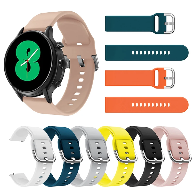 

Ремешок силиконовый 20 мм для COLMI P12 P10 P9 P8 Plus Pro, сменный Браслет для часов COLMI V31 V23 Pro Land 1 2S, аксессуары для часов
