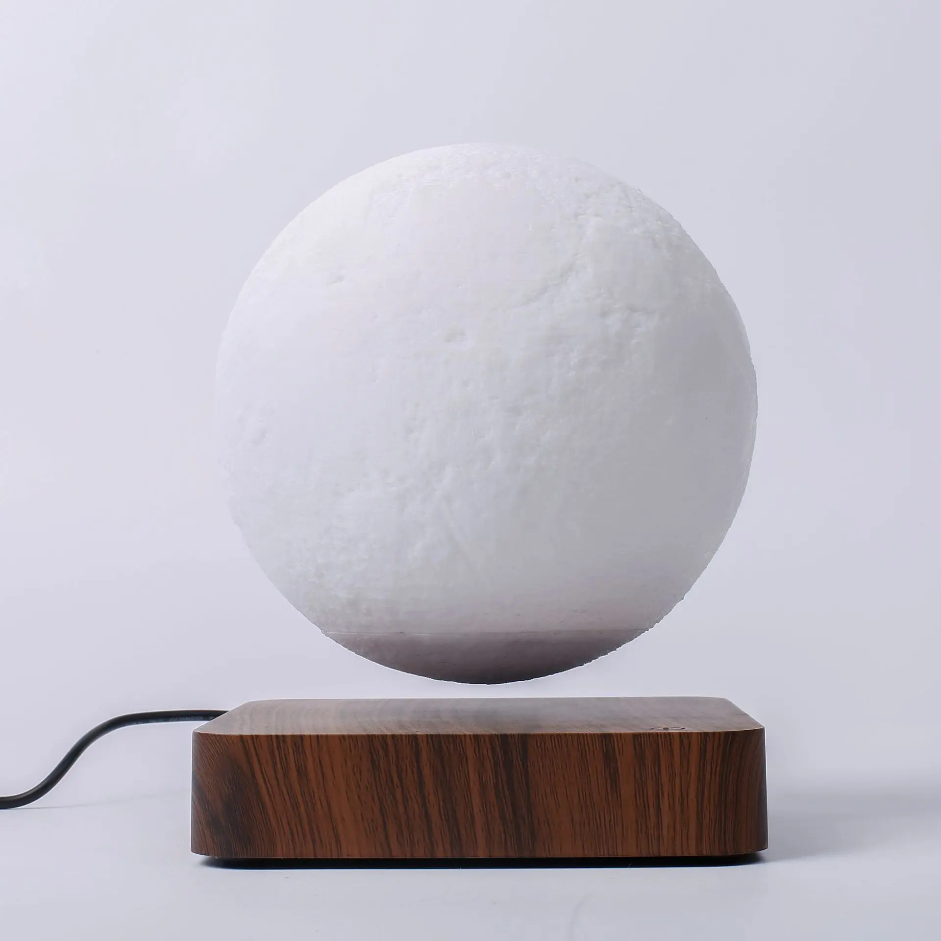 Magnetic Levitation LED Moon Night Light 3D Print Crntic Valentine's Day eative Birthday Gift RomaTouch Switch Home Decor | Лампы и