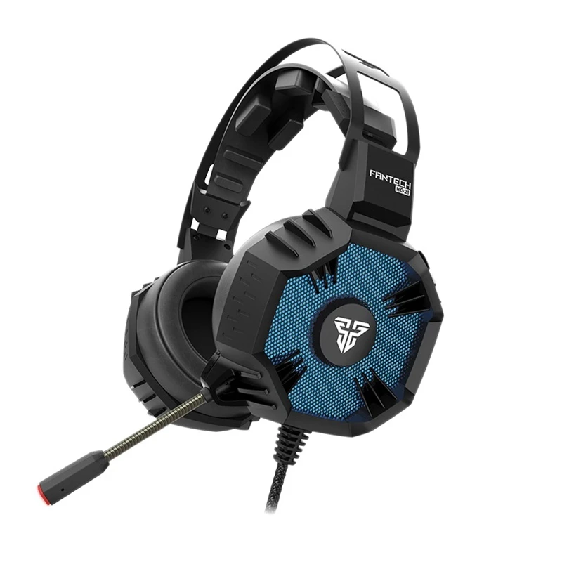 

FANTECH HG21 игровая гарнитура проводная гарнитура Surround Sound 7,1 20-20K Hz Частотный диапазон Plug and Play RGB дыхание светильник гарнитура для игр