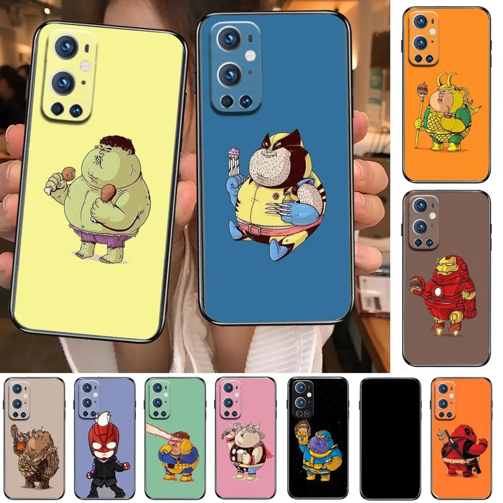 

Marvel cartoon superheroes For OnePlus Nord N100 N10 5G 9 8 Pro 7 7Pro Case Phone Cover For OnePlus 7 Pro 1+7T 6T 5T 3T Case