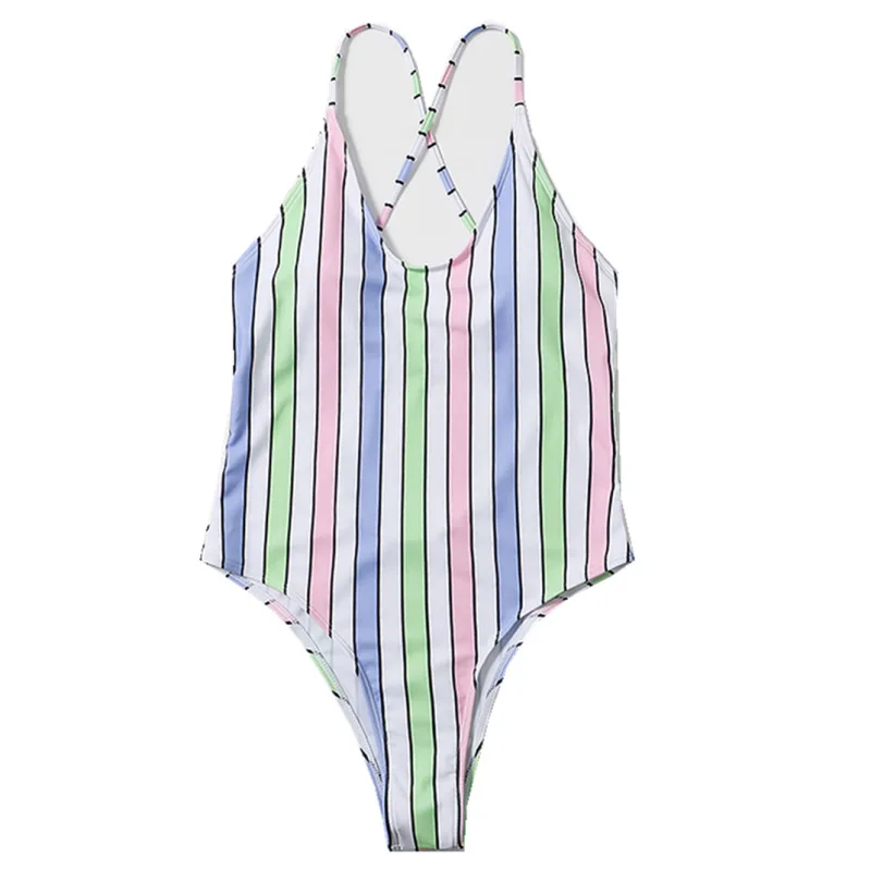 Новинка 2021 стильный Цельный купальник Женский облегающий пикантный в