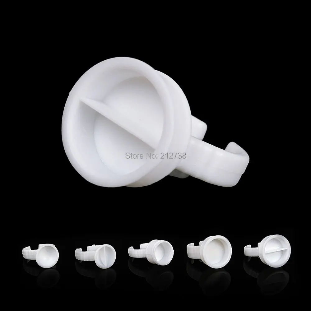 Одноразовые колпачки S/M/L для микроблейдинга кольцо татуировки чернила чашка