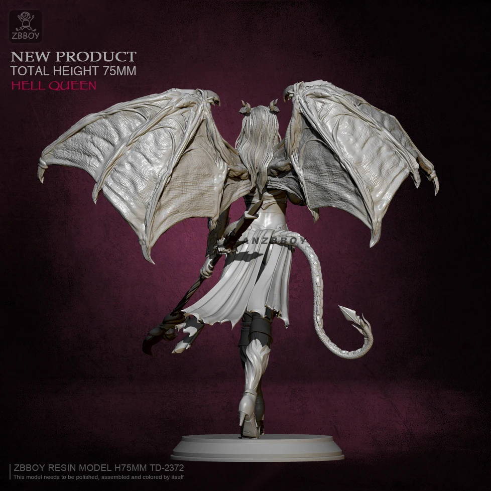 Наборы моделей из смолы 75 мм фигурка королевы самосборные TD-2372 | Игрушки и хобби