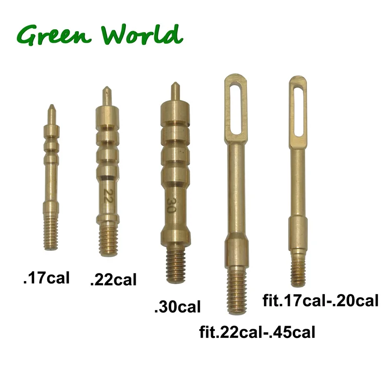 Набор щеток для чистки пистолета Green World 11 шт./лот. 22cal .45cal твердые латунные