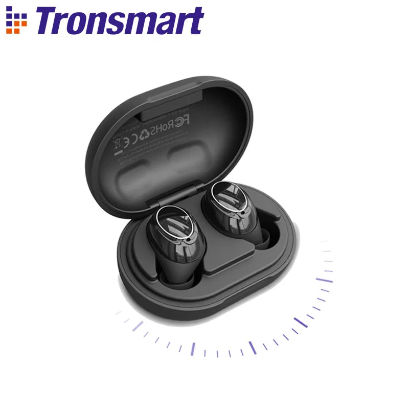 Bluetooth наушники Tronsmart Onyx Neo APTX с Qualcomm®Беспроводные чипом TWS регулятор громкости