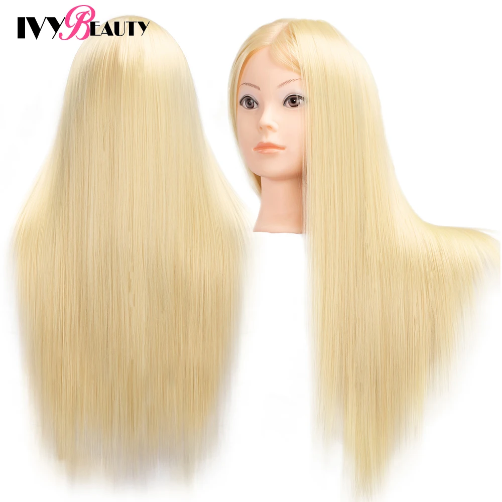 Голова манекена IvyBeaut с синтетическими волосами для плетения манекен Tete De Cabeza