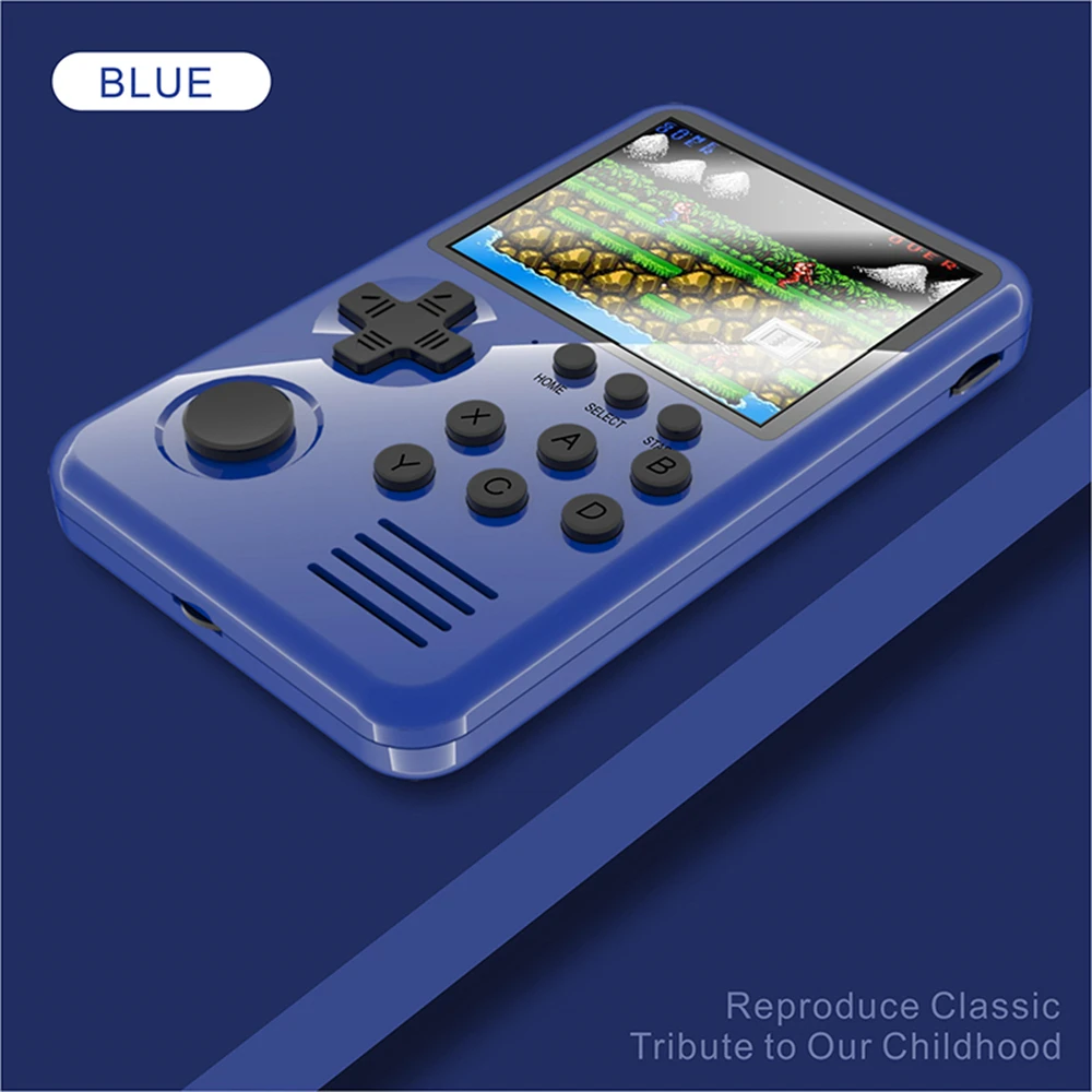 Обновленная портативная игровая мини-консоль MS MS3 3 дюйма 4 Гб с 1500 бесплатными
