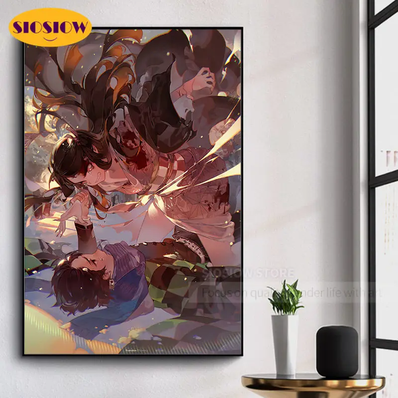 Набор для алмазной вышивки постер с 3d-изображением аниме 5d в стиле сделай сам