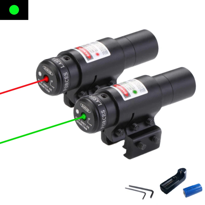 

Rechargeable infrared laser sight with battery red spot sight laser calibration metal aiming laser with mouse tail line