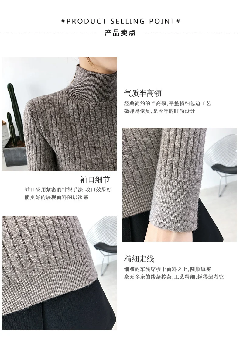 OHCLOTHING весенний корейский короткий Универсальный Зимний свитер вязаная рубашка с длинным рукавом свободный женский свитер пуловер