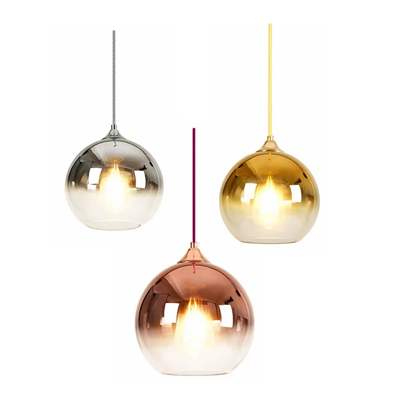 LukLoy красочный шарик подвесной потолочный светильник Подвесная лампа украшение