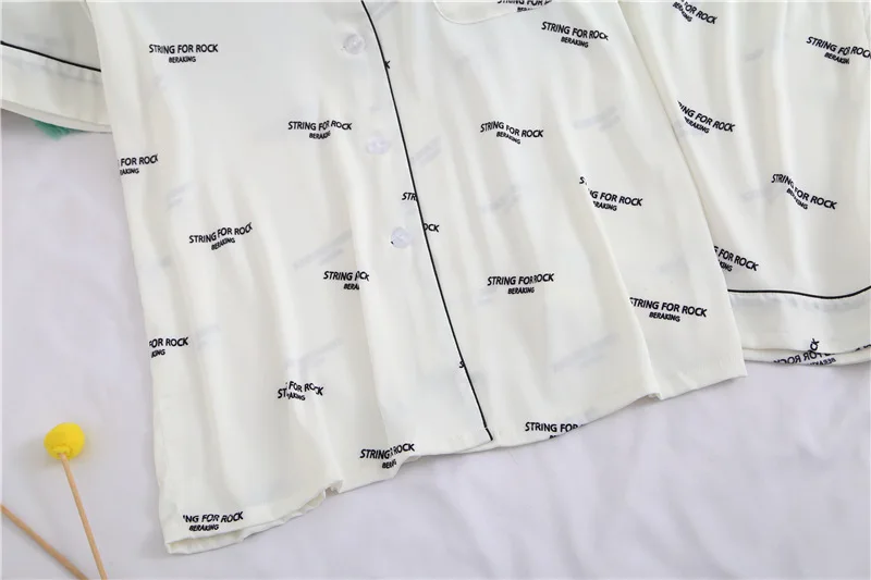 

21 spring lovely leisurewear ladies pajamas lapels, short sleeve shorts two-piece suit sleepwear pajama set