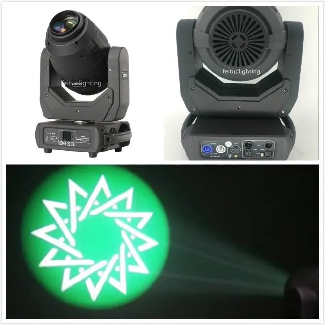 2PCS FREE SHIPPING Club stage led moving head 250w spot or zoom 8-facet prism gobo project disco lighting | Освещение