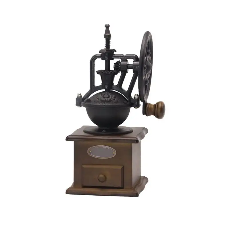 

Retro Style Bean Milling Machine Multipurpose Manual Coffee Grinder Coffee Bean Miller Coffee Making Tool For Home Kitchen