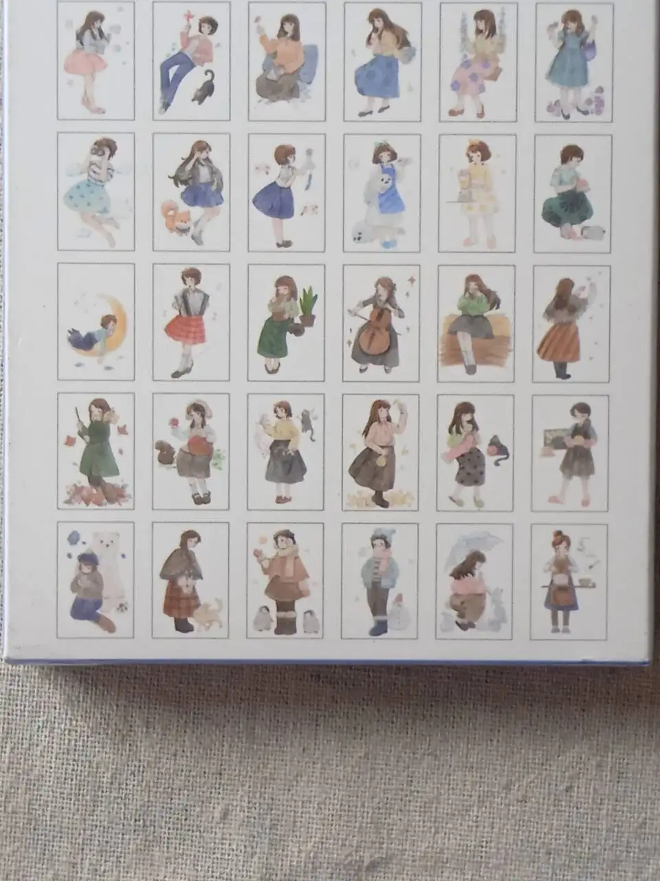 

143mmx93mm season word paper postcard(1pack=30pieces)