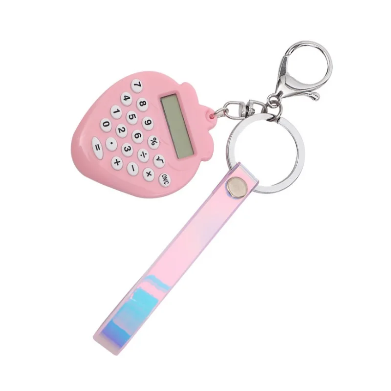 Карман Размер 8 цифр дисплей мультфильм мини ультра тонкая кнопка батарея милый